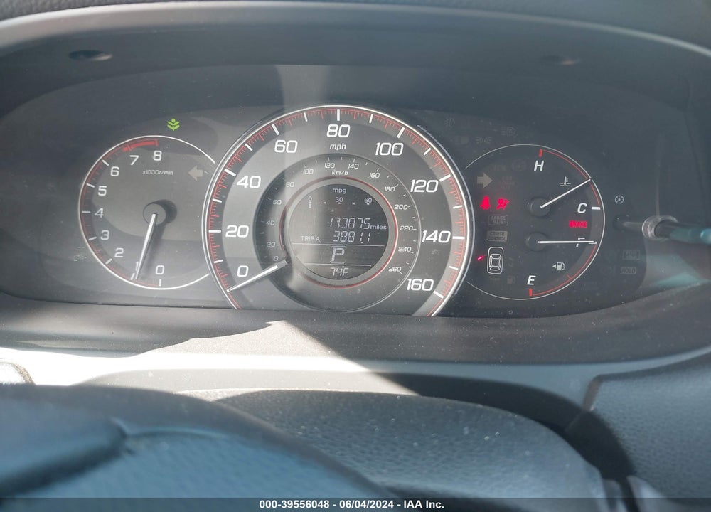 2013 HONDA ACCORD SPORT VIN: 1HGCR2F57DA013024