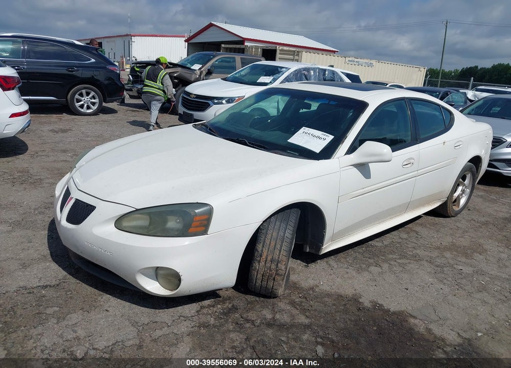 2004 PONTIAC GRAND PRIX VIN: 2G2WR524441225890