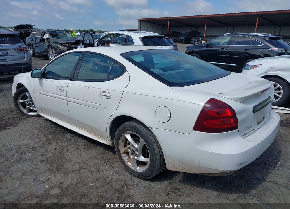 2004 PONTIAC GRAND PRIX VIN: 2G2WR524441225890