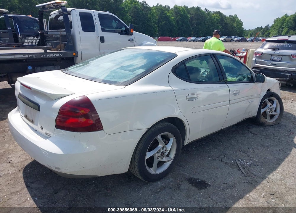2004 PONTIAC GRAND PRIX VIN: 2G2WR524441225890