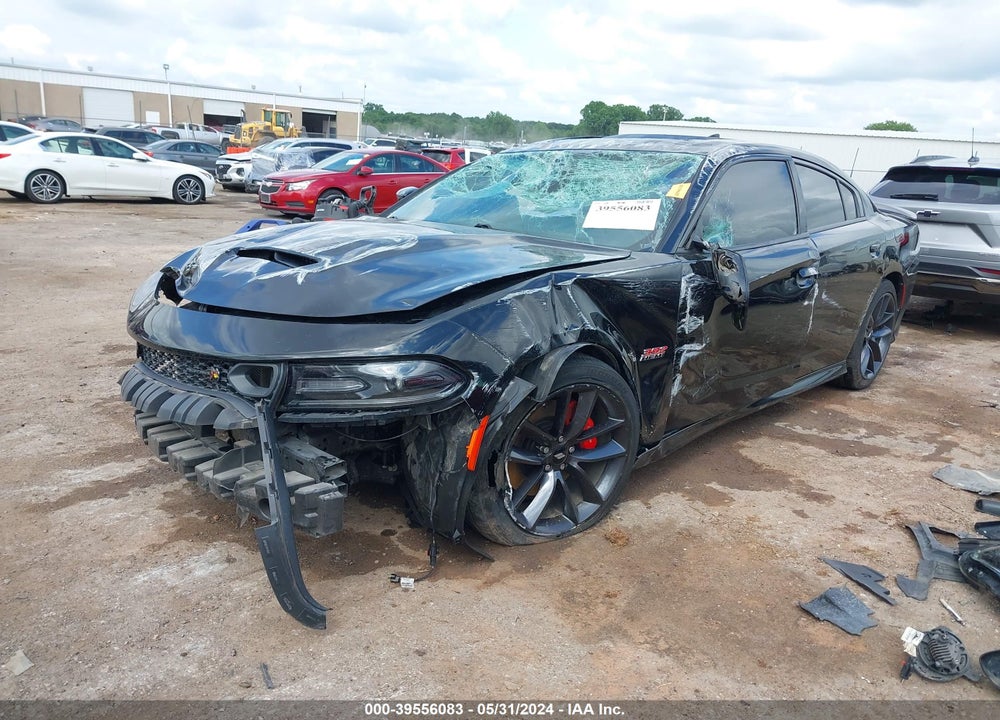 2019 DODGE CHARGER SCAT PACK RWD VIN: 2C3CDXGJ6KH688713