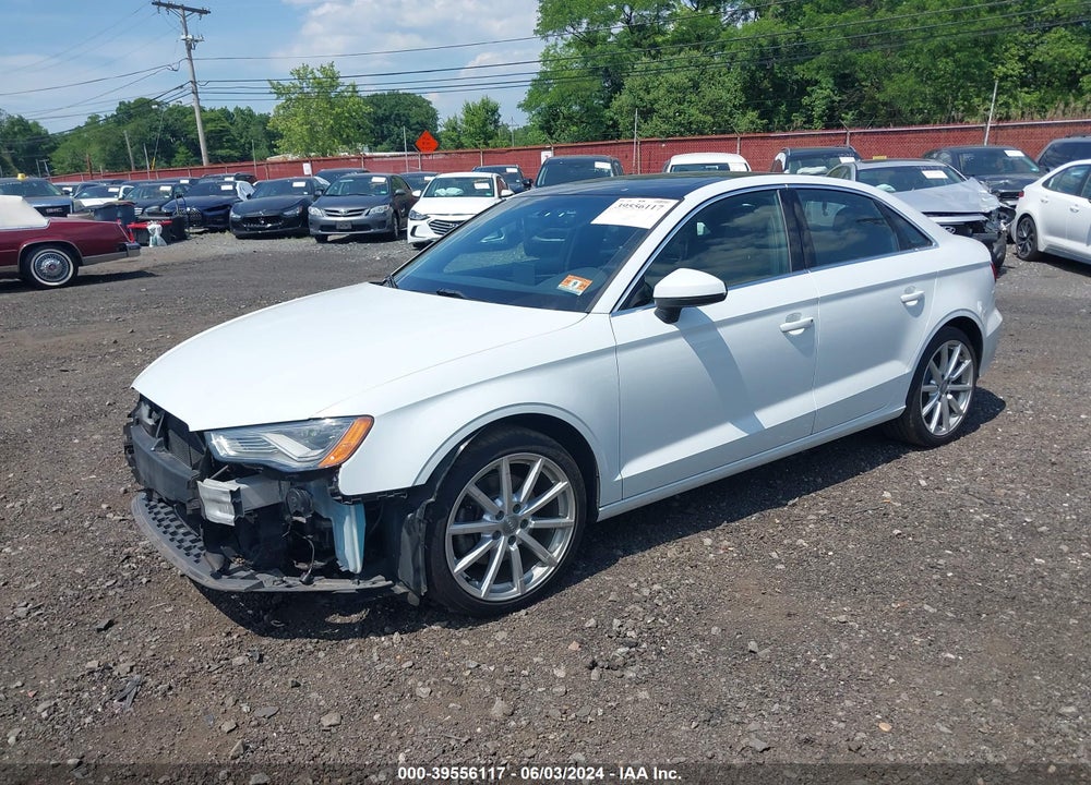 2016 AUDI A3 VIN: WAUE8GFF6G1069103