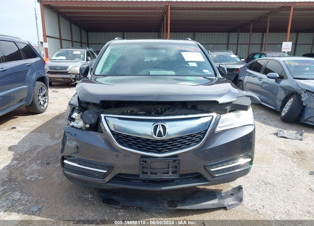 2015 ACURA MDX ADVANCE PKG W/ENTERTAINMENT PKG VIN: 5FRYD4H86FB012347