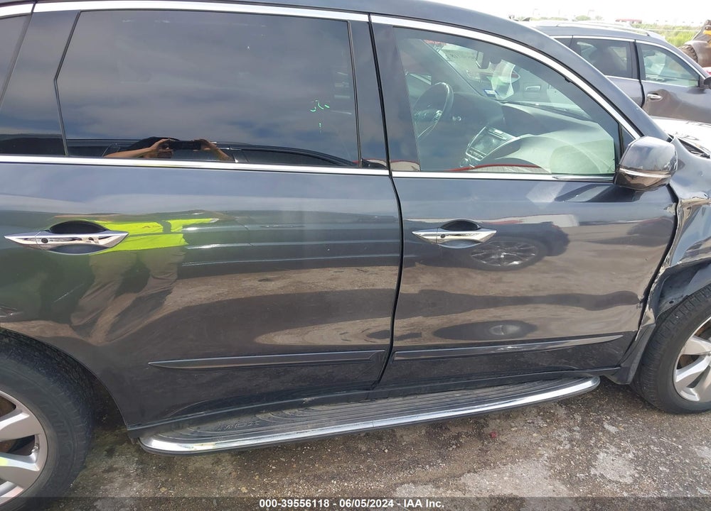 2015 ACURA MDX ADVANCE PKG W/ENTERTAINMENT PKG VIN: 5FRYD4H86FB012347