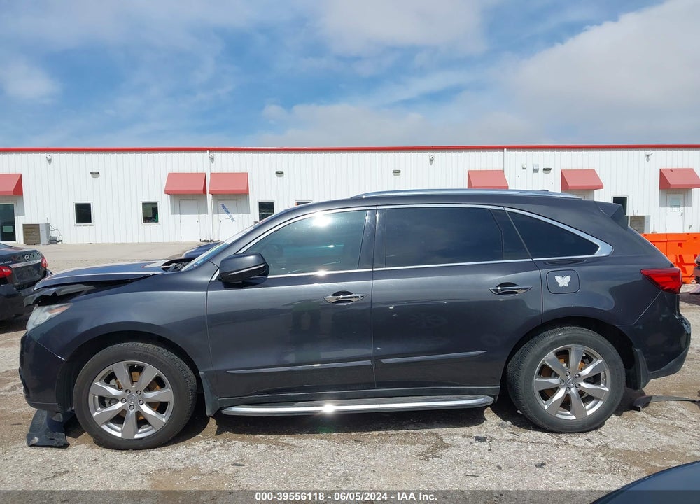 2015 ACURA MDX ADVANCE PKG W/ENTERTAINMENT PKG VIN: 5FRYD4H86FB012347