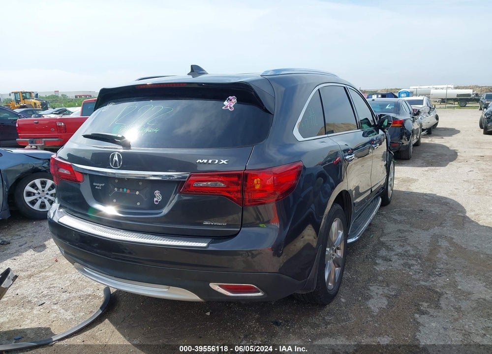 2015 ACURA MDX ADVANCE PKG W/ENTERTAINMENT PKG VIN: 5FRYD4H86FB012347