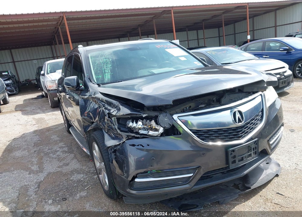 2015 ACURA MDX ADVANCE PKG W/ENTERTAINMENT PKG VIN: 5FRYD4H86FB012347