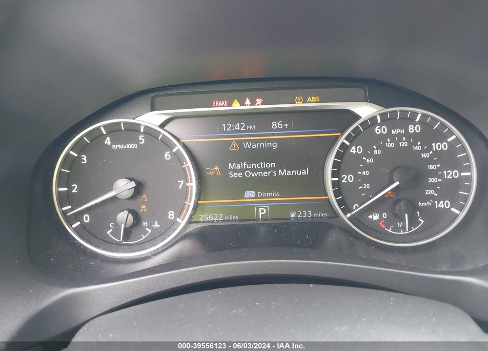 2023 NISSAN ALTIMA SR FWD VIN: 1N4BL4CV7PN397661