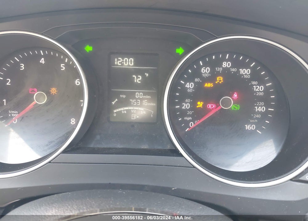 2017 VOLKSWAGEN JETTA 1.4T S VIN: 3VW2B7AJ6HM346773