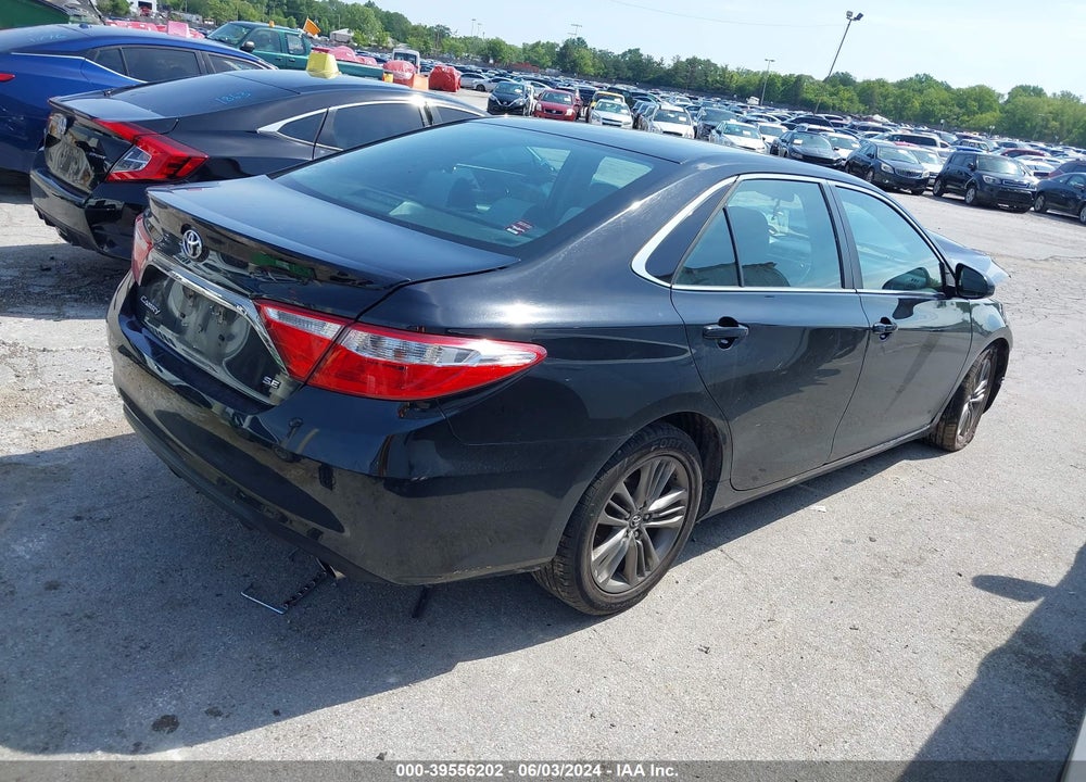 2016 TOYOTA CAMRY SE VIN: 4T1BF1FK7GU612779