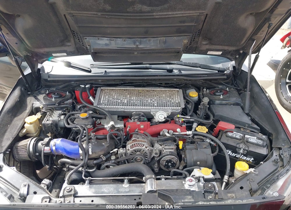 2016 SUBARU WRX STI VIN: JF1VA2V68G9829650