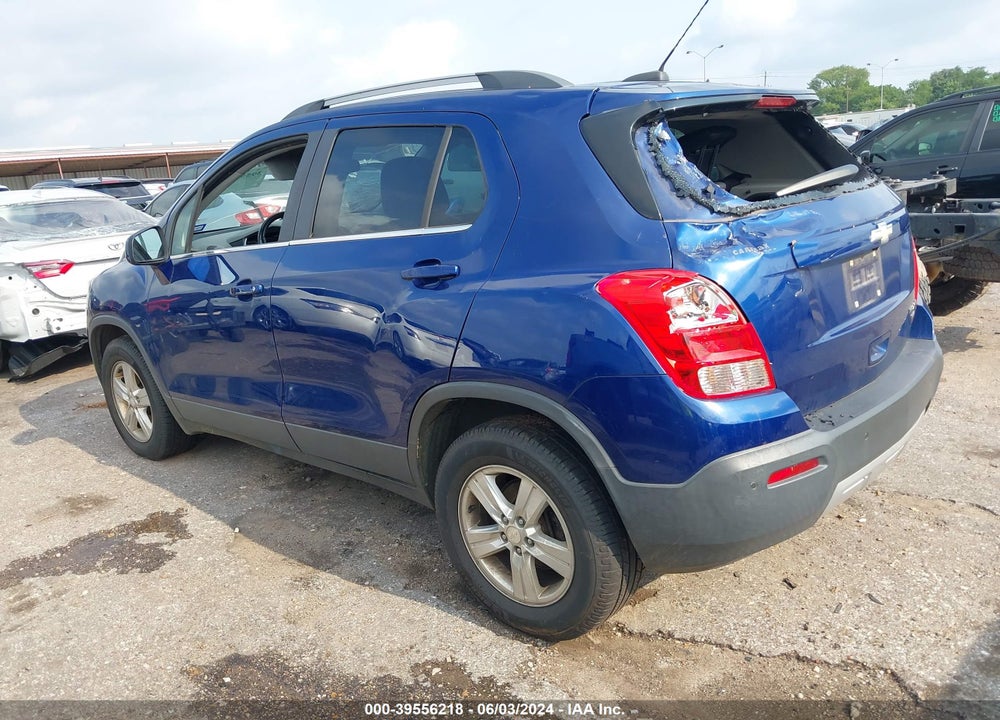 2015 CHEVROLET TRAX LT VIN: 3GNCJRSBXFL233335