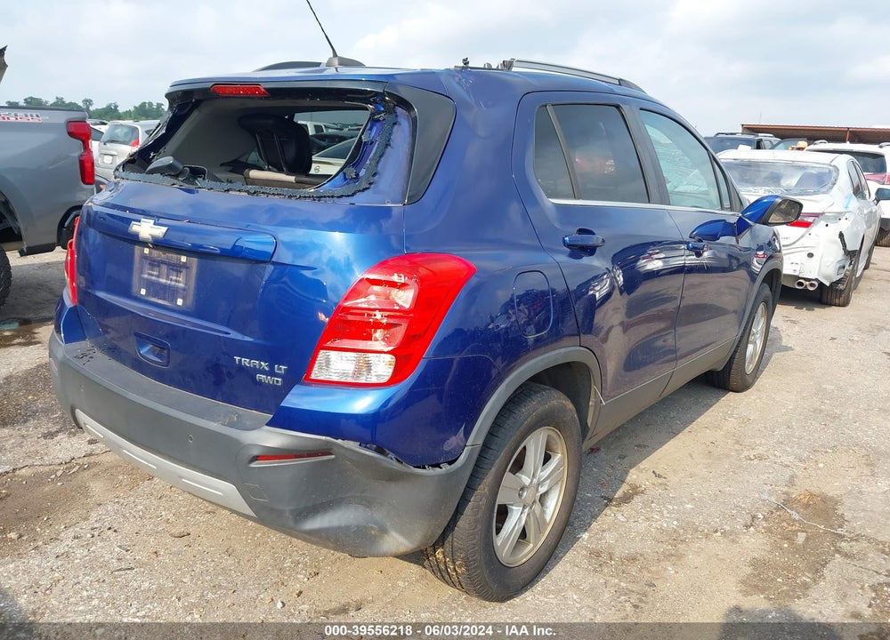2015 CHEVROLET TRAX LT VIN: 3GNCJRSBXFL233335