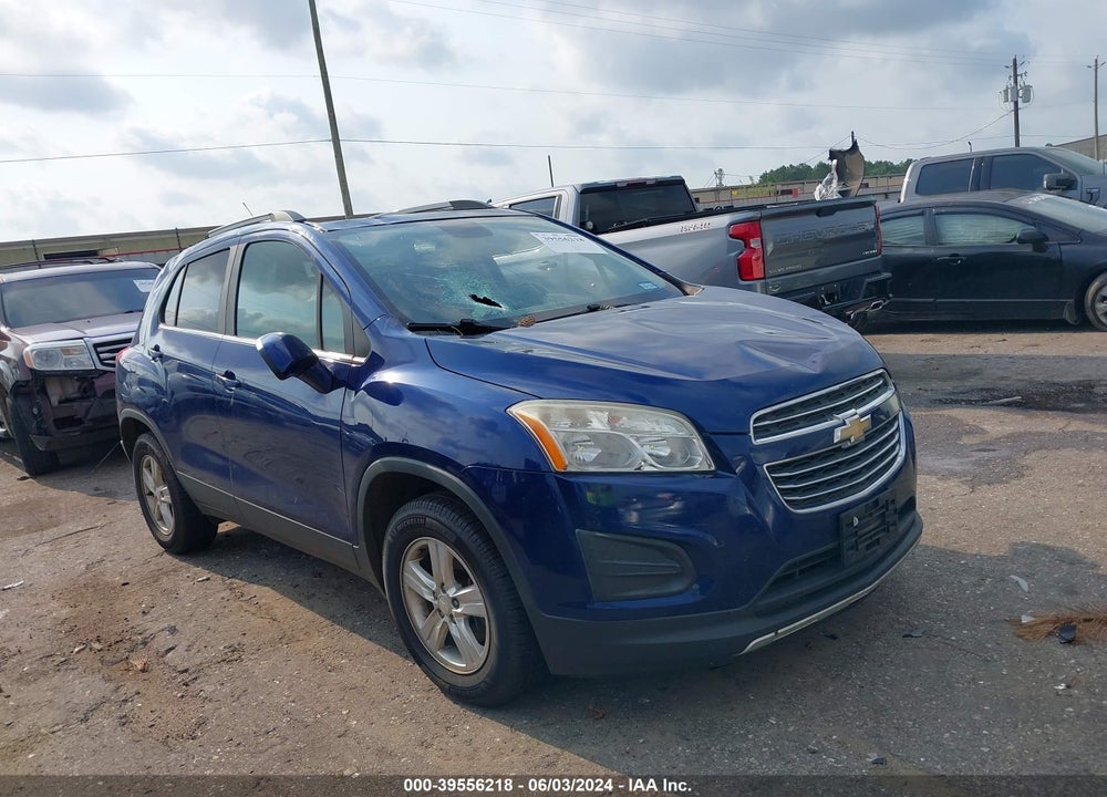2015 CHEVROLET TRAX LT VIN: 3GNCJRSBXFL233335