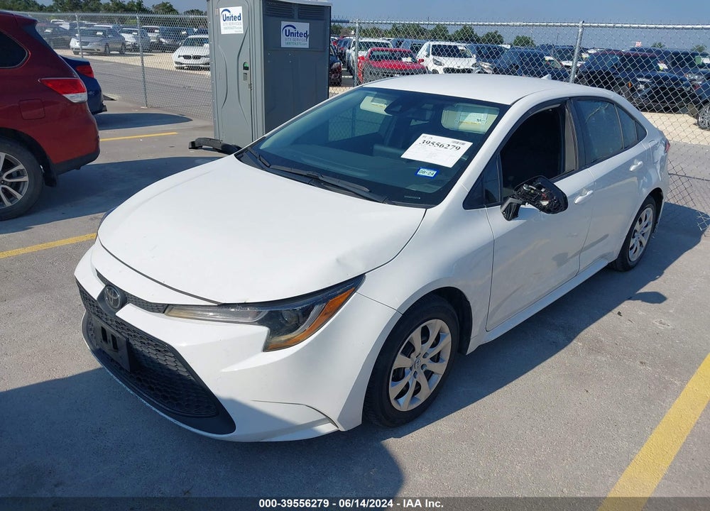 2022 TOYOTA COROLLA LE VIN: 5YFEPMAE7NP364724