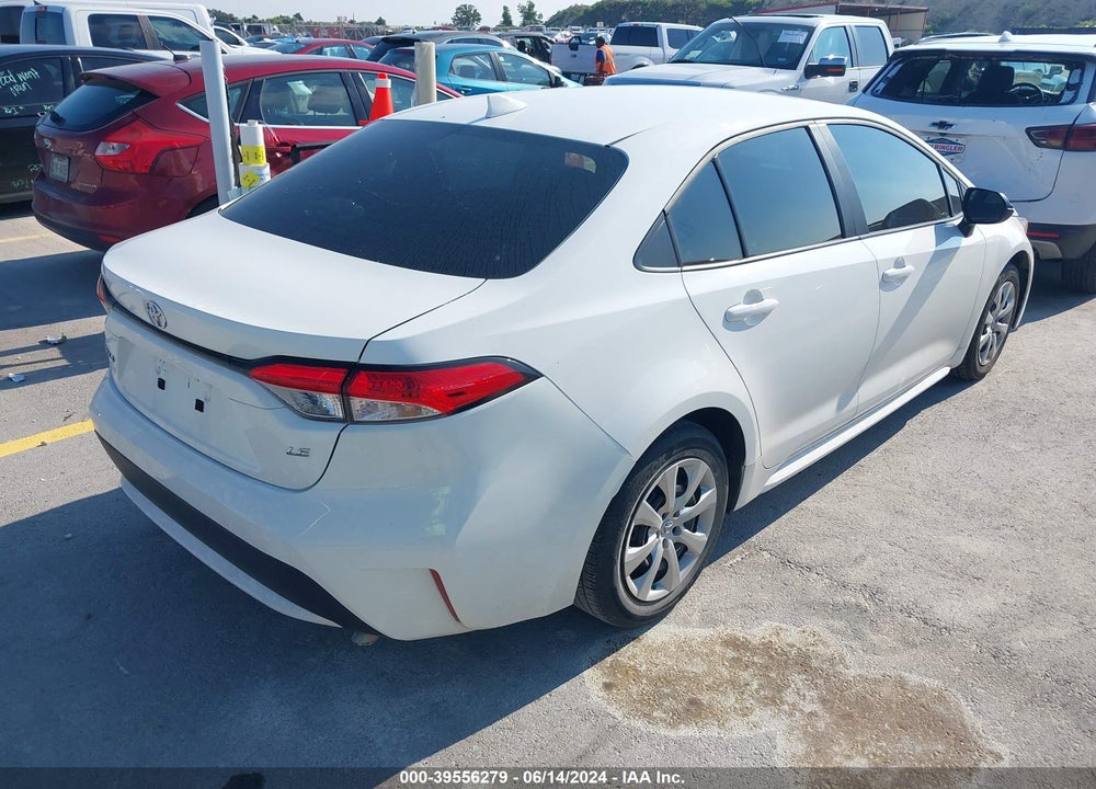 2022 TOYOTA COROLLA LE VIN: 5YFEPMAE7NP364724