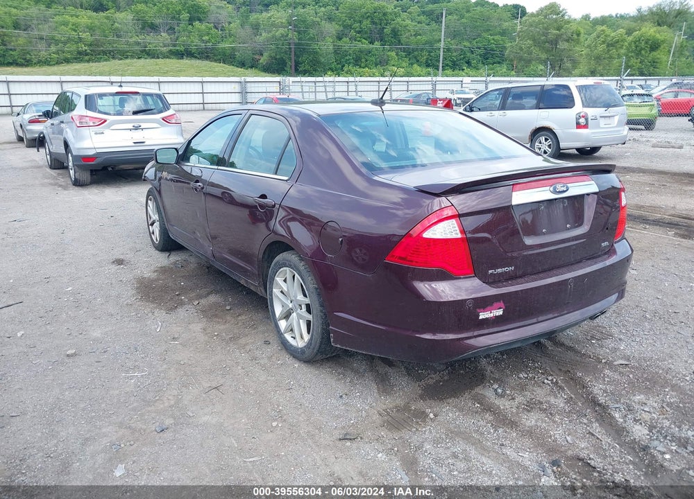 2012 FORD FUSION SEL VIN: 3FAHP0JA4CR354040