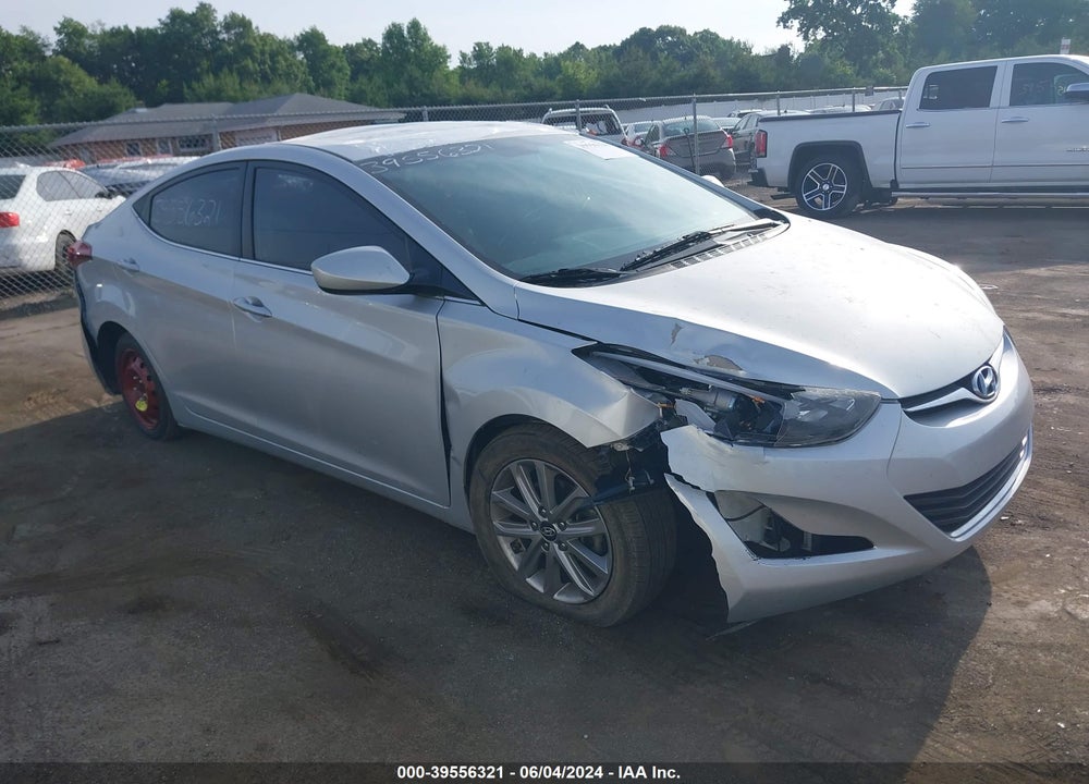 2015 HYUNDAI ELANTRA SE VIN: 5NPDH4AE5FH633200