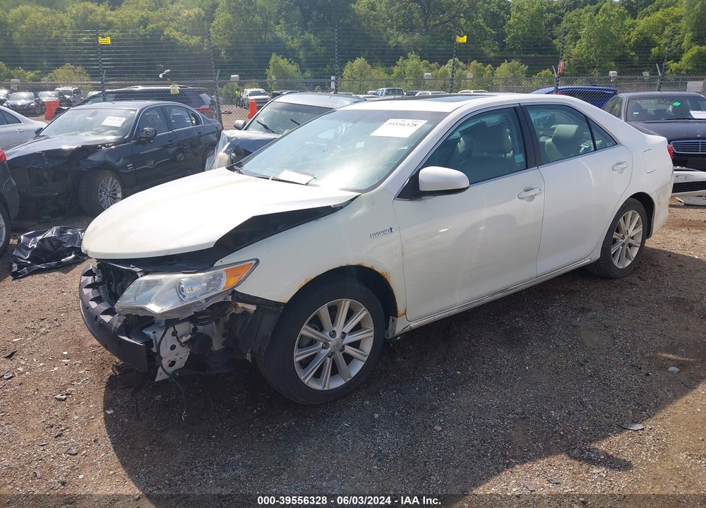 2012 TOYOTA CAMRY HYBRID XLE VIN: 4T1BD1FK6CU040376