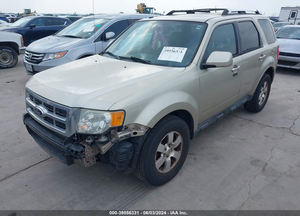 2012 FORD ESCAPE LIMITED VIN: 1FMCU0E75CKC81367