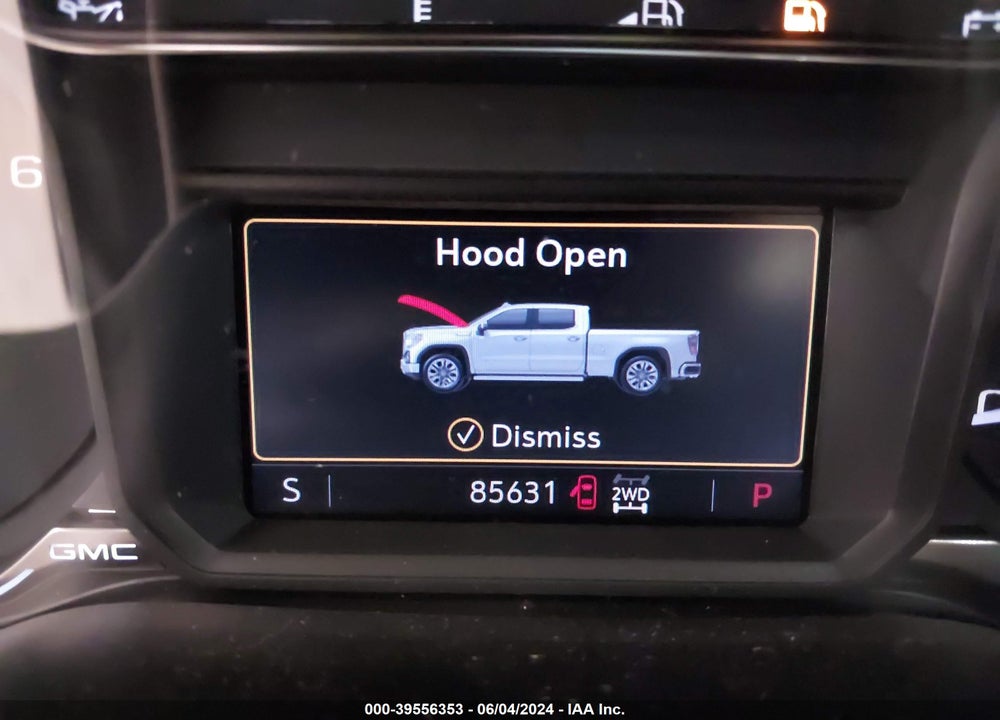 2021 GMC SIERRA 1500 4WD STANDARD BOX ELEVATION VIN: 1GTU9CED0MZ335829