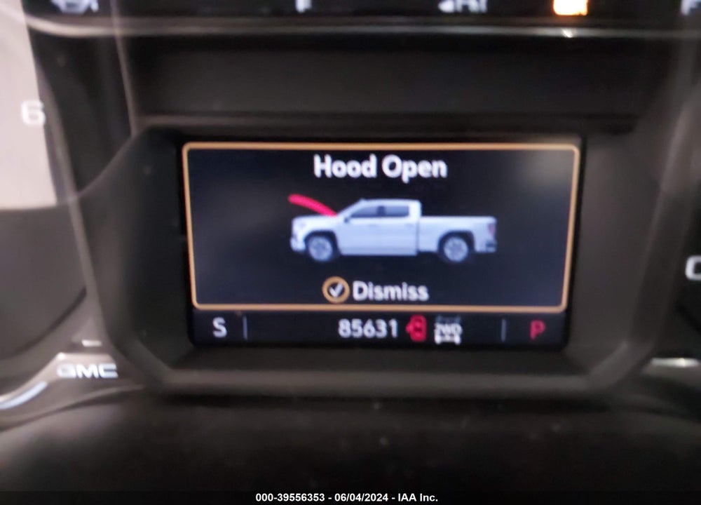 2021 GMC SIERRA 1500 4WD STANDARD BOX ELEVATION VIN: 1GTU9CED0MZ335829