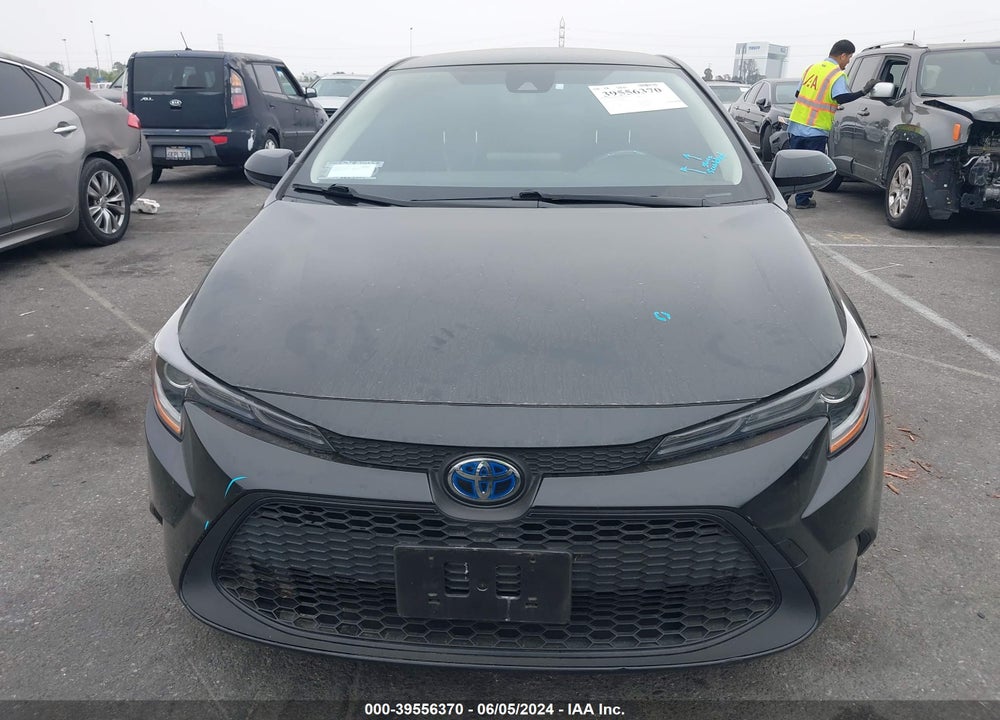 2022 TOYOTA COROLLA HYBRID LE VIN: JTDEAMDE2NJ046804