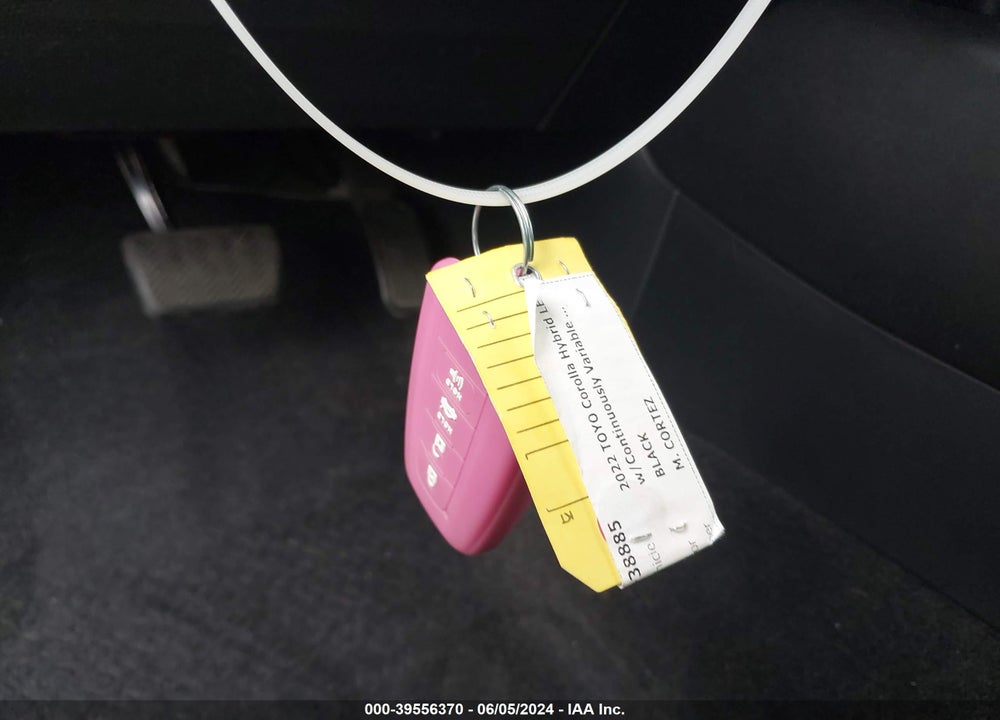 2022 TOYOTA COROLLA HYBRID LE VIN: JTDEAMDE2NJ046804