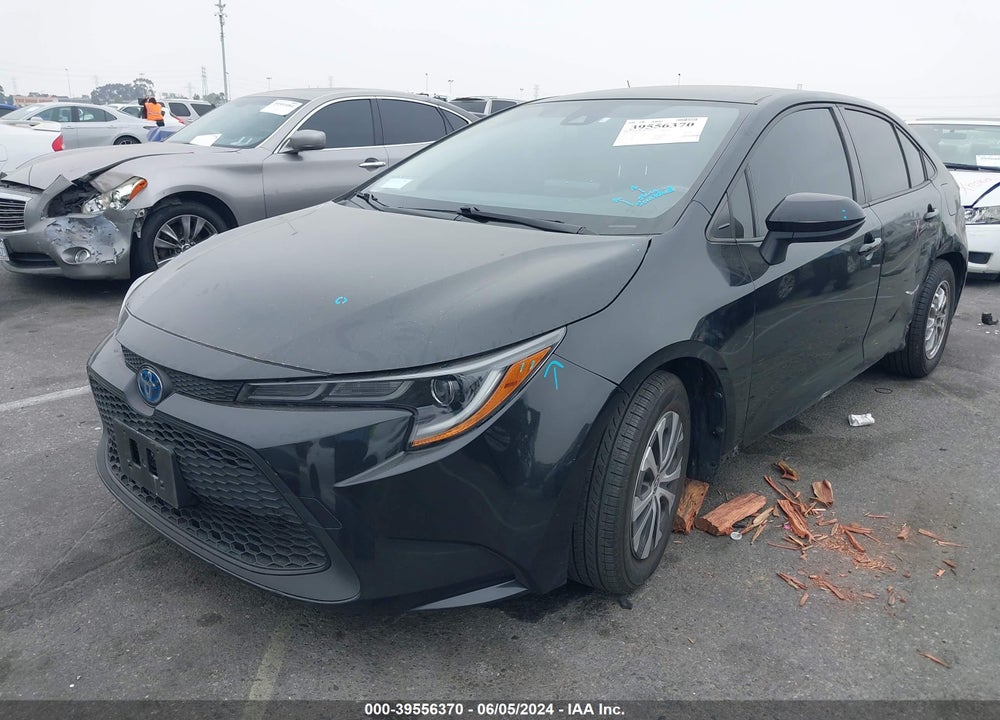 2022 TOYOTA COROLLA HYBRID LE VIN: JTDEAMDE2NJ046804