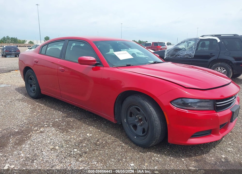 2015 DODGE CHARGER SE VIN: 2C3CDXBG4FH741667