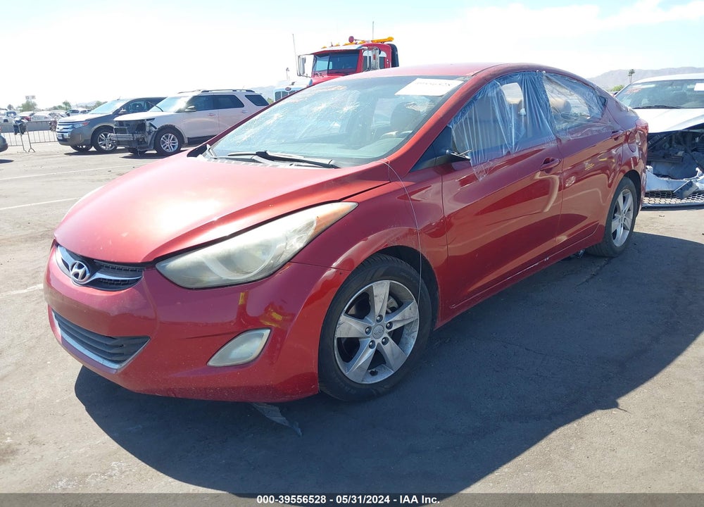 2012 HYUNDAI ELANTRA GLS (ULSAN PLANT) VIN: KMHDH4AE2CU179808
