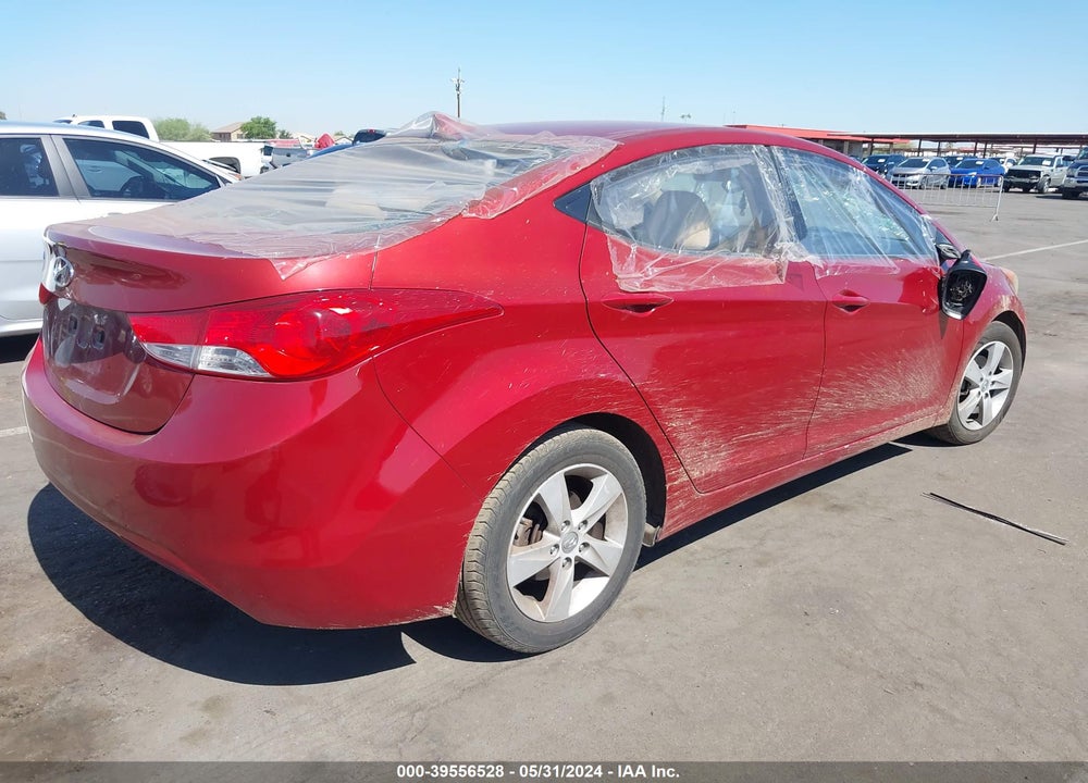 2012 HYUNDAI ELANTRA GLS (ULSAN PLANT) VIN: KMHDH4AE2CU179808