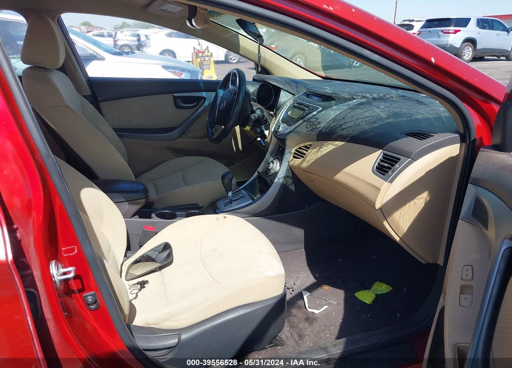 2012 HYUNDAI ELANTRA GLS (ULSAN PLANT) VIN: KMHDH4AE2CU179808