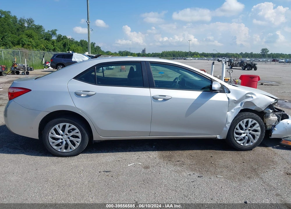 2019 TOYOTA COROLLA LE VIN: 5YFBURHE6KP937820