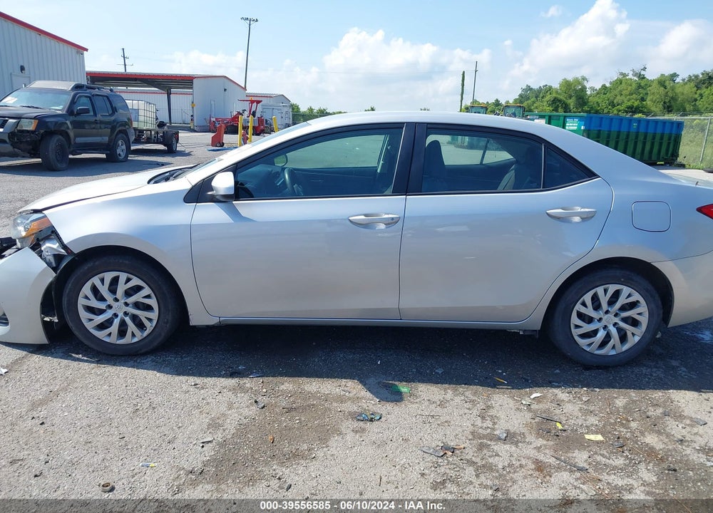 2019 TOYOTA COROLLA LE VIN: 5YFBURHE6KP937820