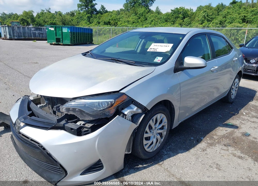 2019 TOYOTA COROLLA LE VIN: 5YFBURHE6KP937820