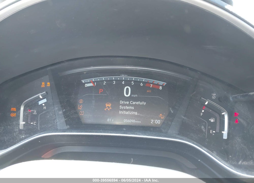 2019 HONDA CR-V TOURING VIN: 5J6RW2H98KL005771