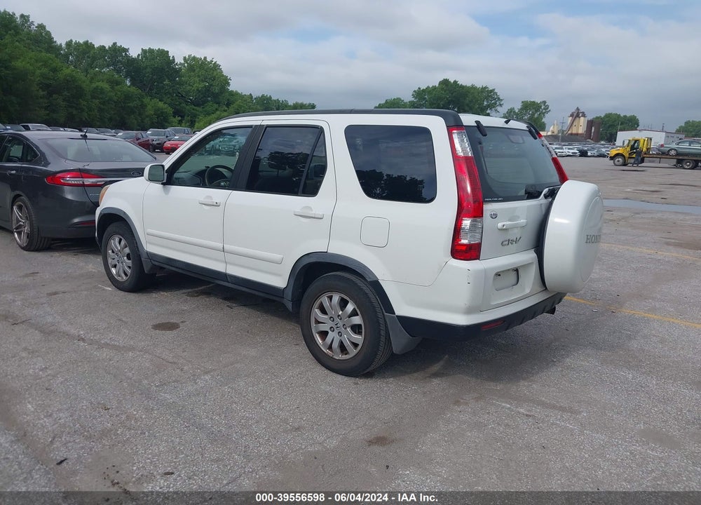 2006 HONDA CR-V SE VIN: JHLRD78906C007614