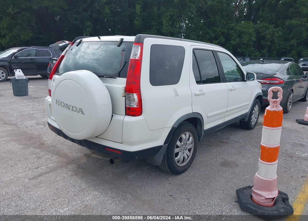 2006 HONDA CR-V SE VIN: JHLRD78906C007614