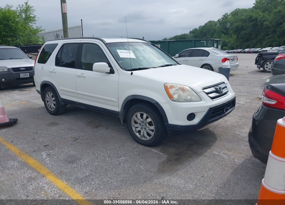2006 HONDA CR-V SE VIN: JHLRD78906C007614