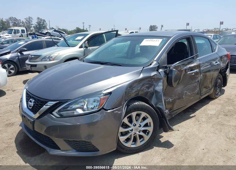 2017 NISSAN SENTRA SV VIN: 3N1AB7AP3HY227920