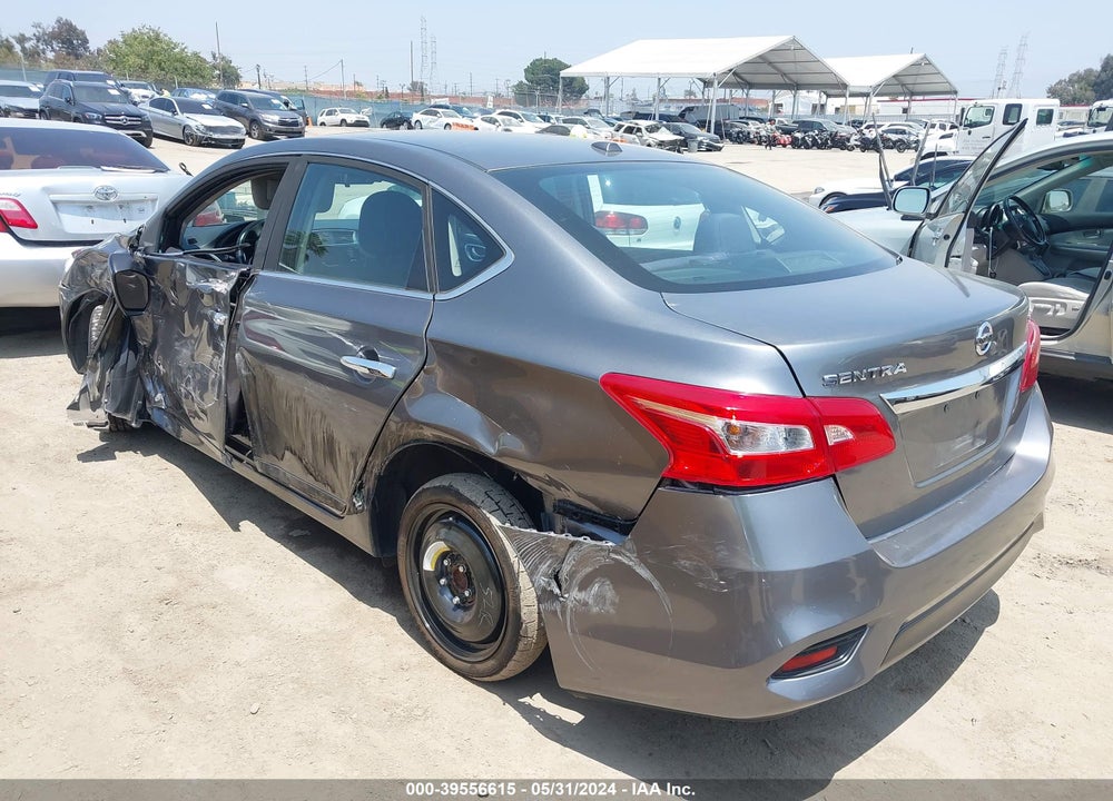 2017 NISSAN SENTRA SV VIN: 3N1AB7AP3HY227920