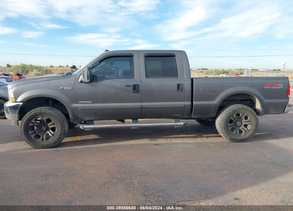 2004 FORD F250 SUPER DUTY VIN: 1FTNW21P84ED01913
