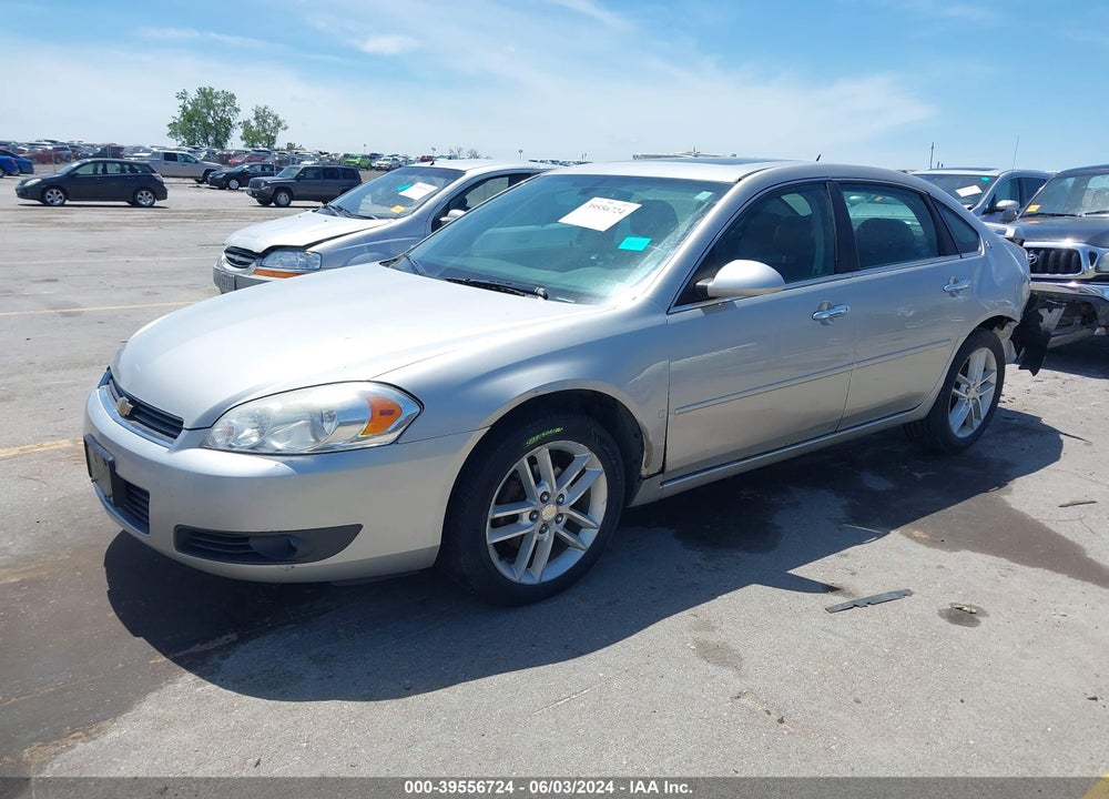 2008 CHEVROLET IMPALA LTZ VIN: 2G1WU583X81247917