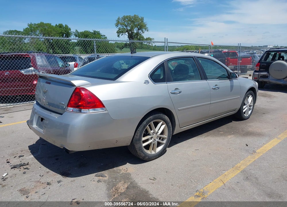 2008 CHEVROLET IMPALA LTZ VIN: 2G1WU583X81247917