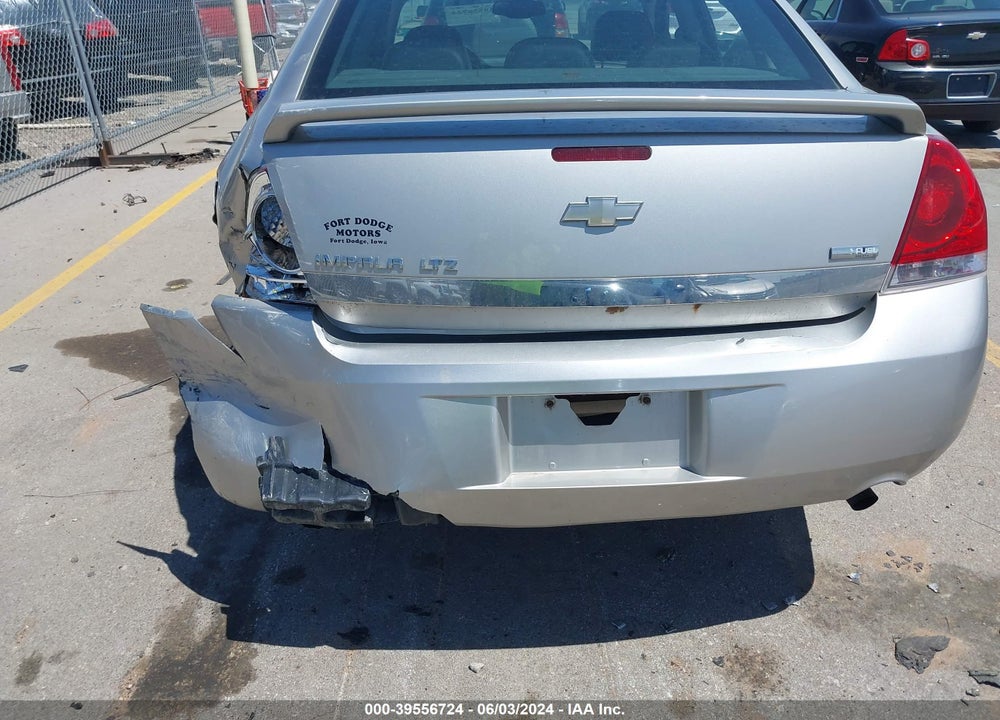 2008 CHEVROLET IMPALA LTZ VIN: 2G1WU583X81247917