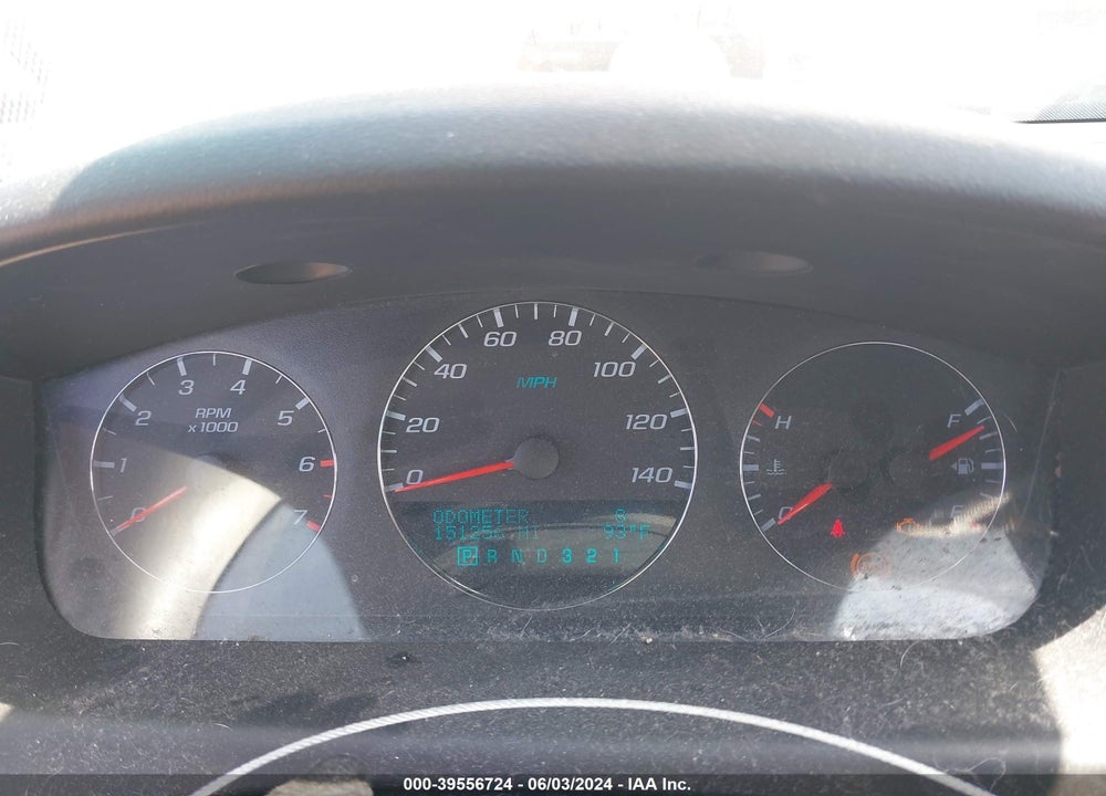 2008 CHEVROLET IMPALA LTZ VIN: 2G1WU583X81247917