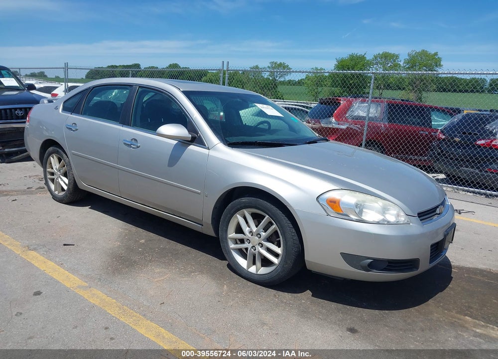2008 CHEVROLET IMPALA LTZ VIN: 2G1WU583X81247917