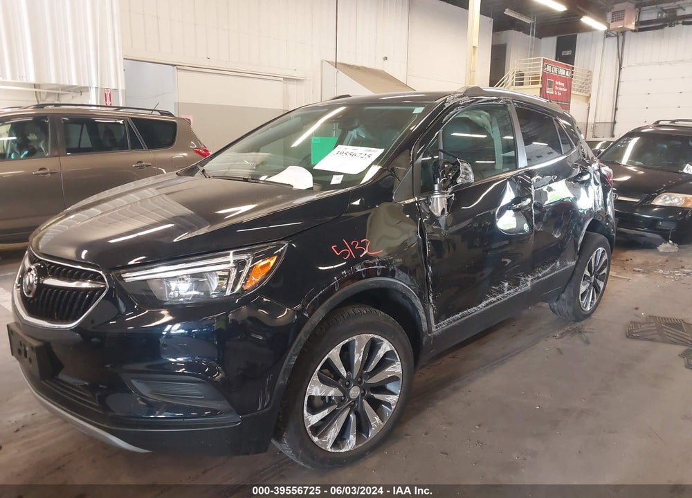 2021 BUICK ENCORE AWD PREFERRED VIN: KL4CJESBXMB349872
