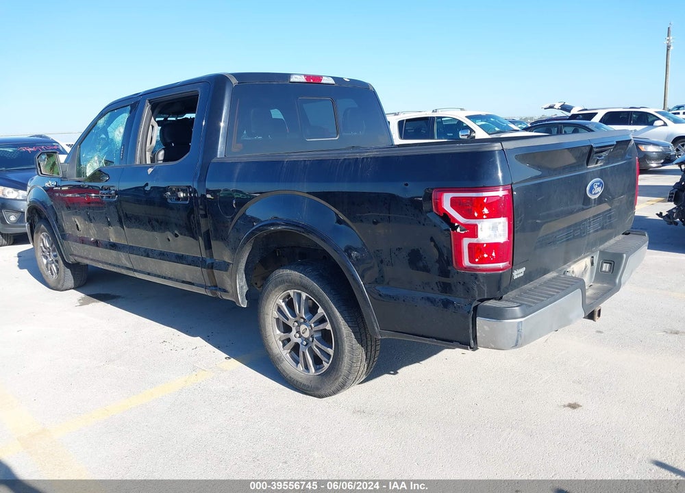 2018 FORD F-150 LARIAT VIN: 1FTEW1C58JKE47859